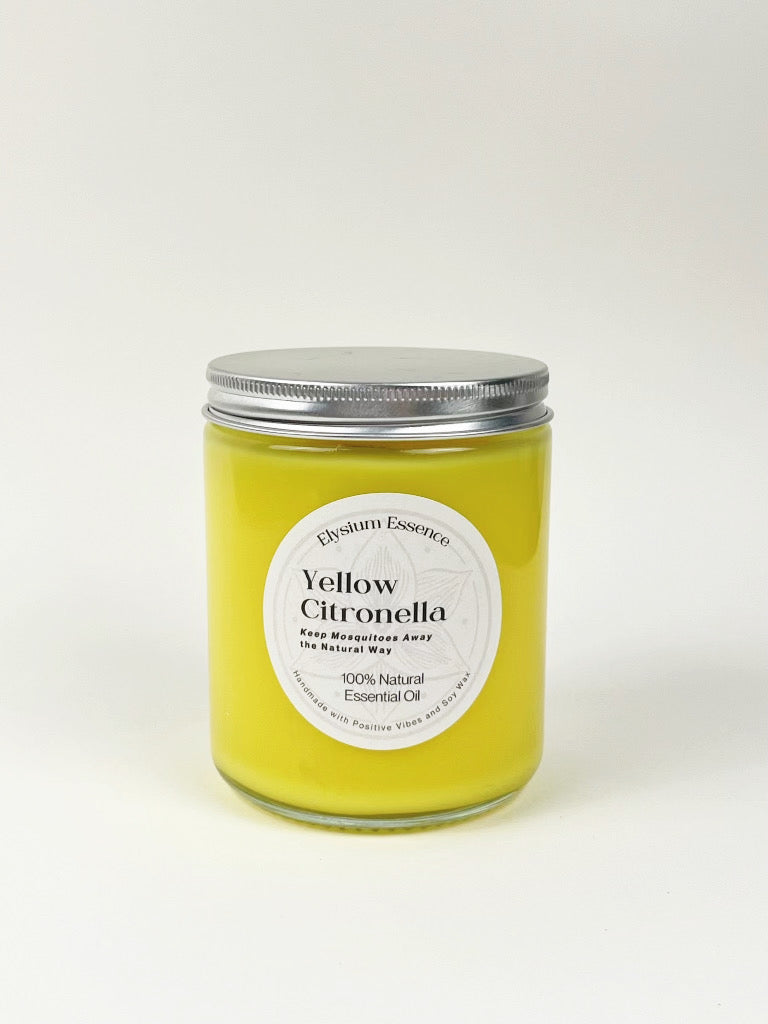 Citronella Candle 190g - 100% Essential Oil