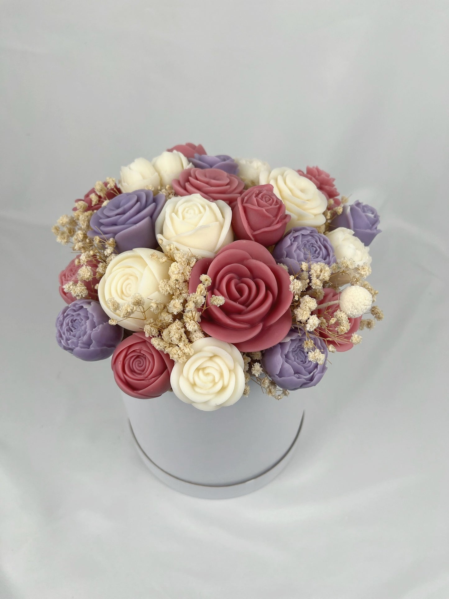 Pink & Purple Candle Bouquet