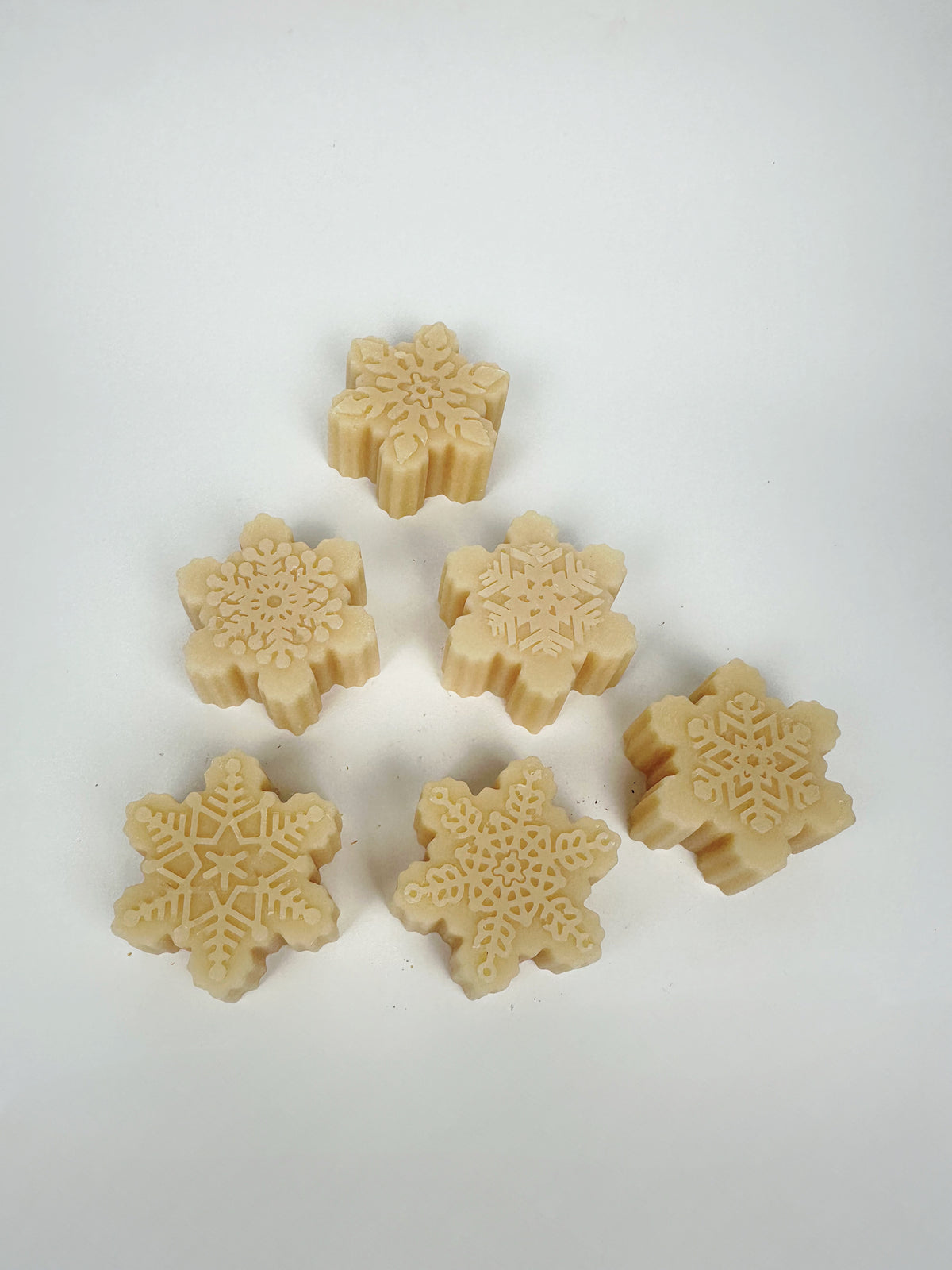 6 Wax melts χιονονιφάδες