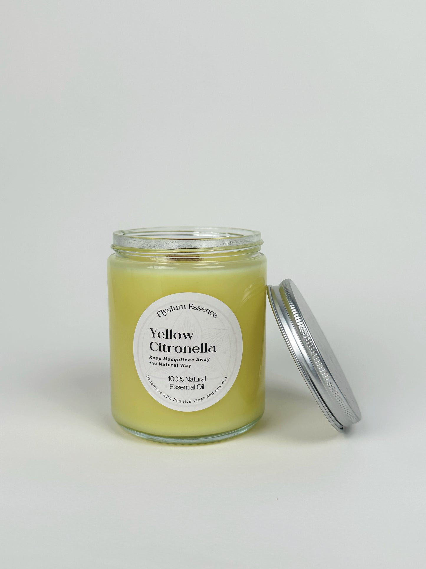 Essential Oil Citronella Candle for Mosquito Repellent