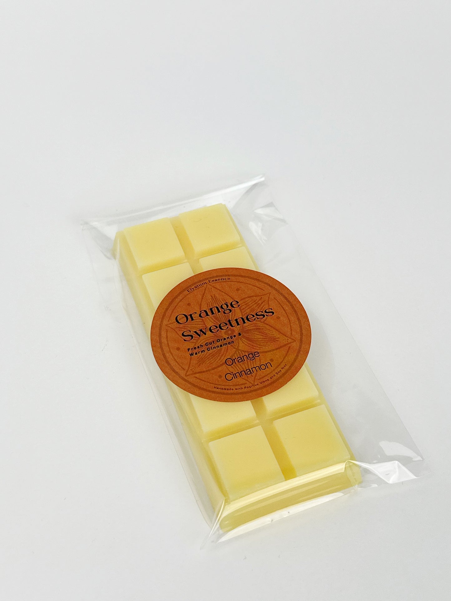 Orange Cinnamon Wax Melt Bar 50g - Winter Collection