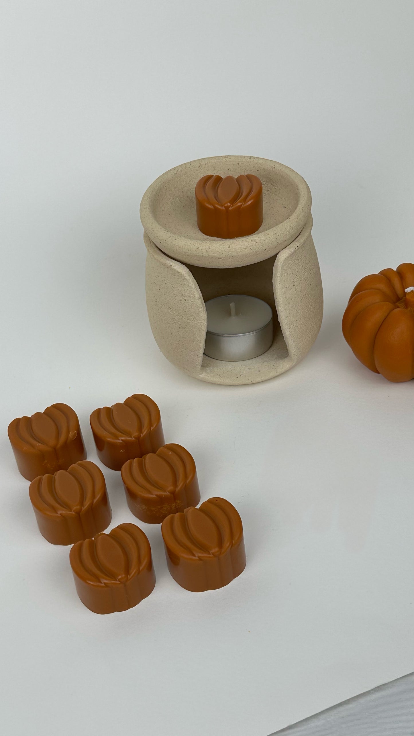 Aesthetic Pumpkin Shape Wax Melts (8pcs)