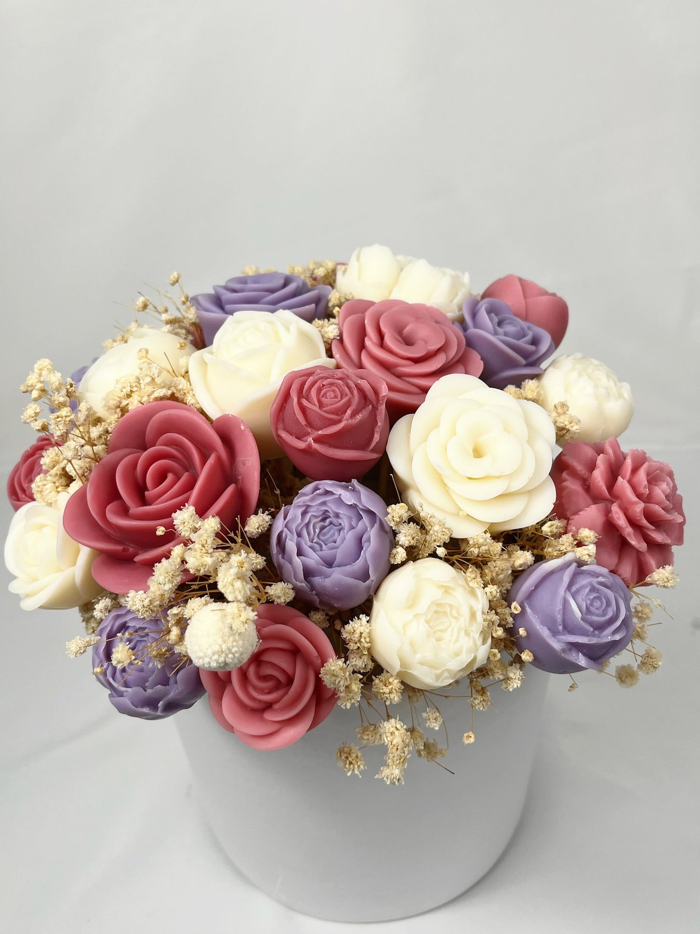 Wax Melt Flower Bouquet & Peach Scent