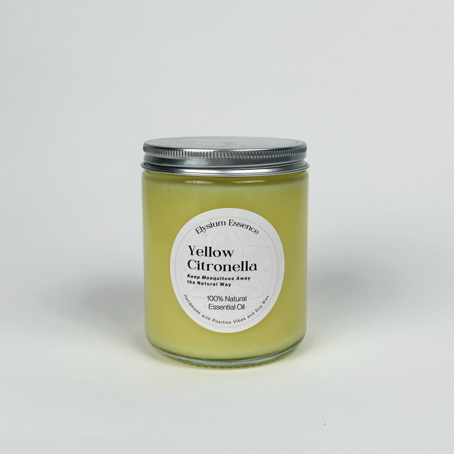 Essential Oil Citronella Candle for Mosquito Repellent