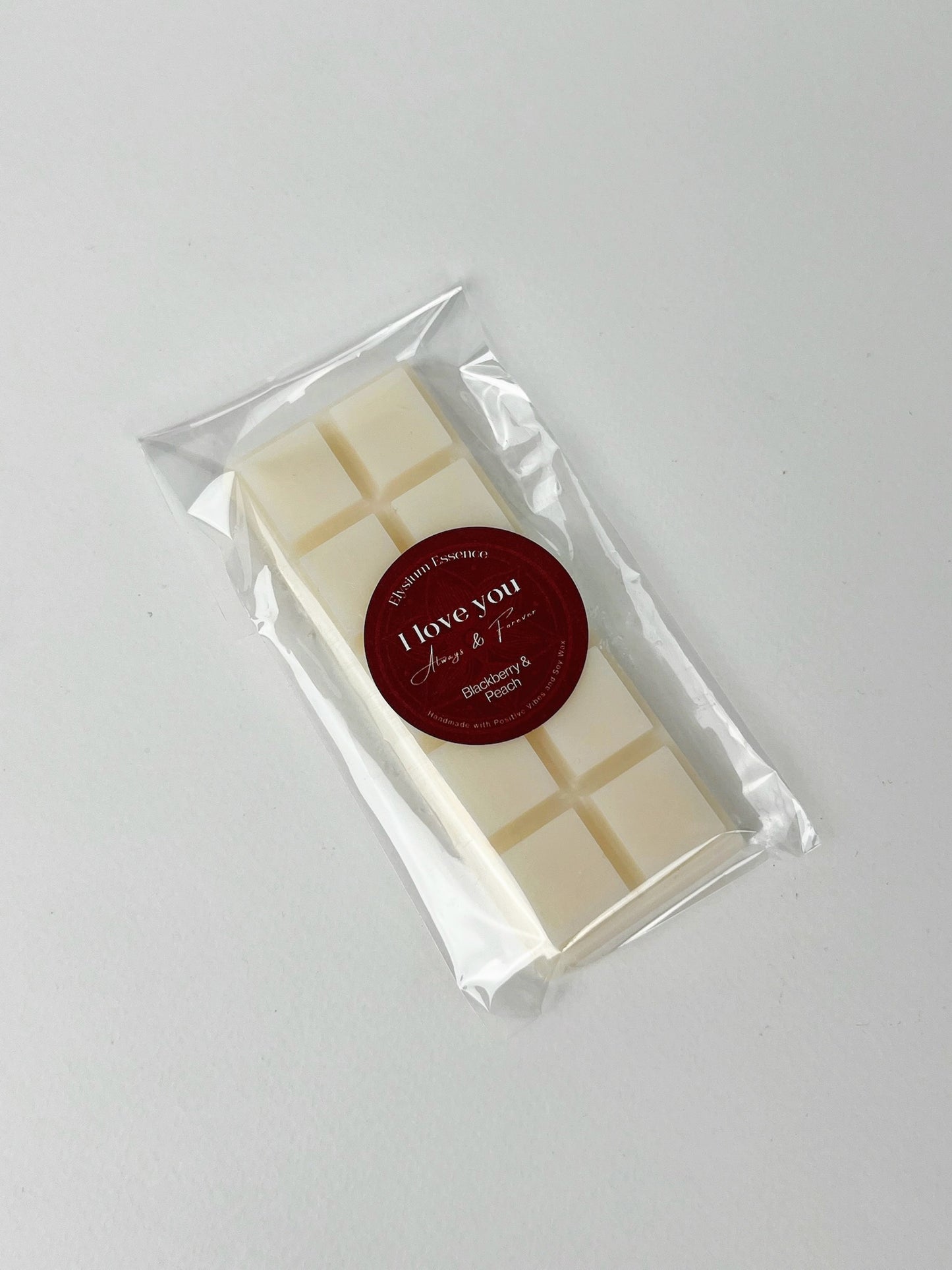 Blackberry & Peach Wax Melt Bar - Valentine’s Edition