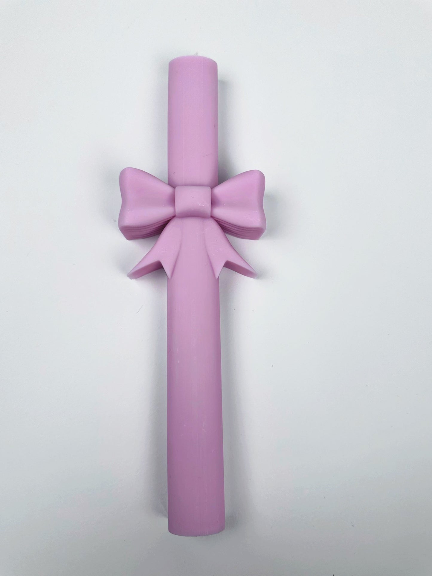 Bow Easter Candle