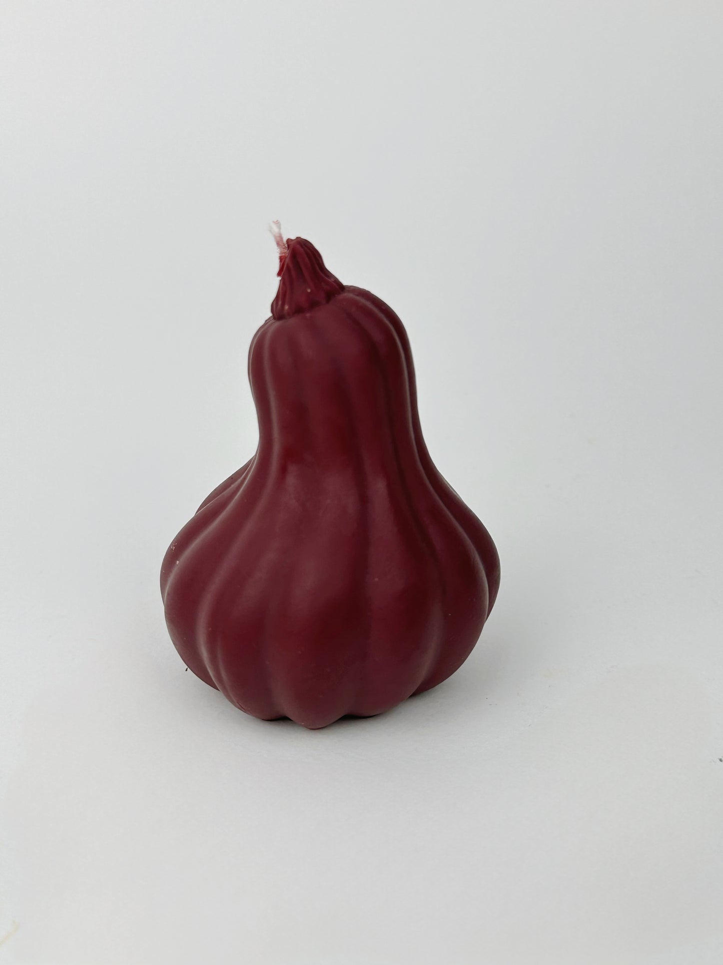Decorative Burgundy Pumpkin