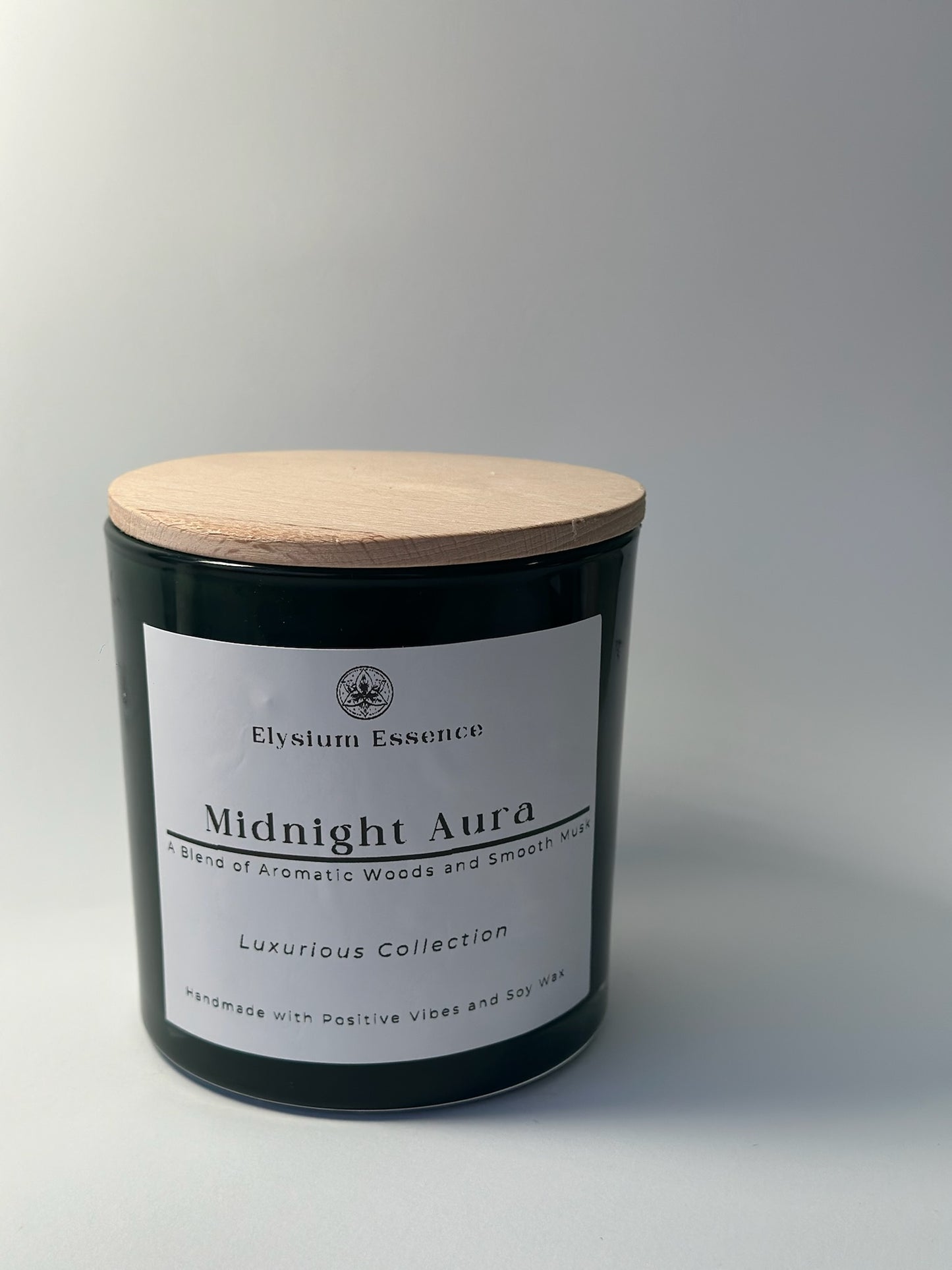 Large Green Candle Jar - Luxurious Collection