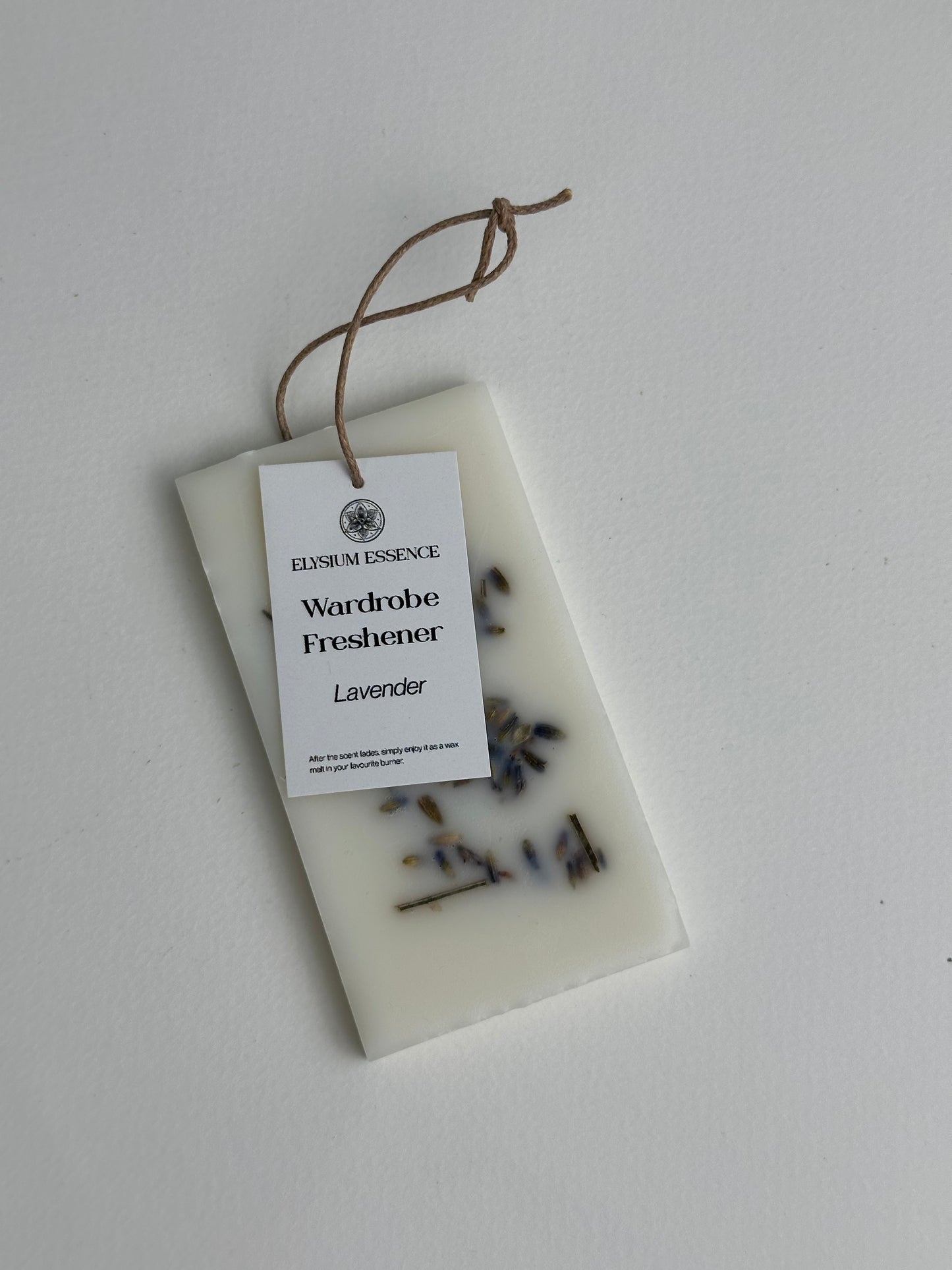 Lavender Essential Oil Wardrobe Freshener with Dried Lavender