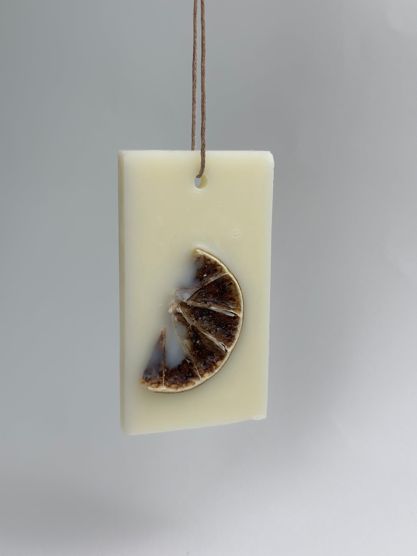 Lime, Basil & Mandarine Wardrobe Freshener Decorated with Dried Lime