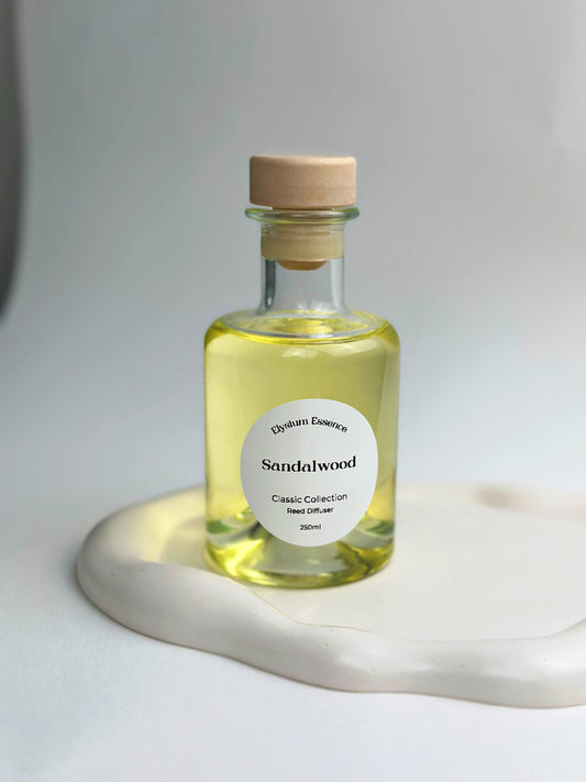 200ml Sandalwood Reed Diffuser for Long-Lasting Home Scent