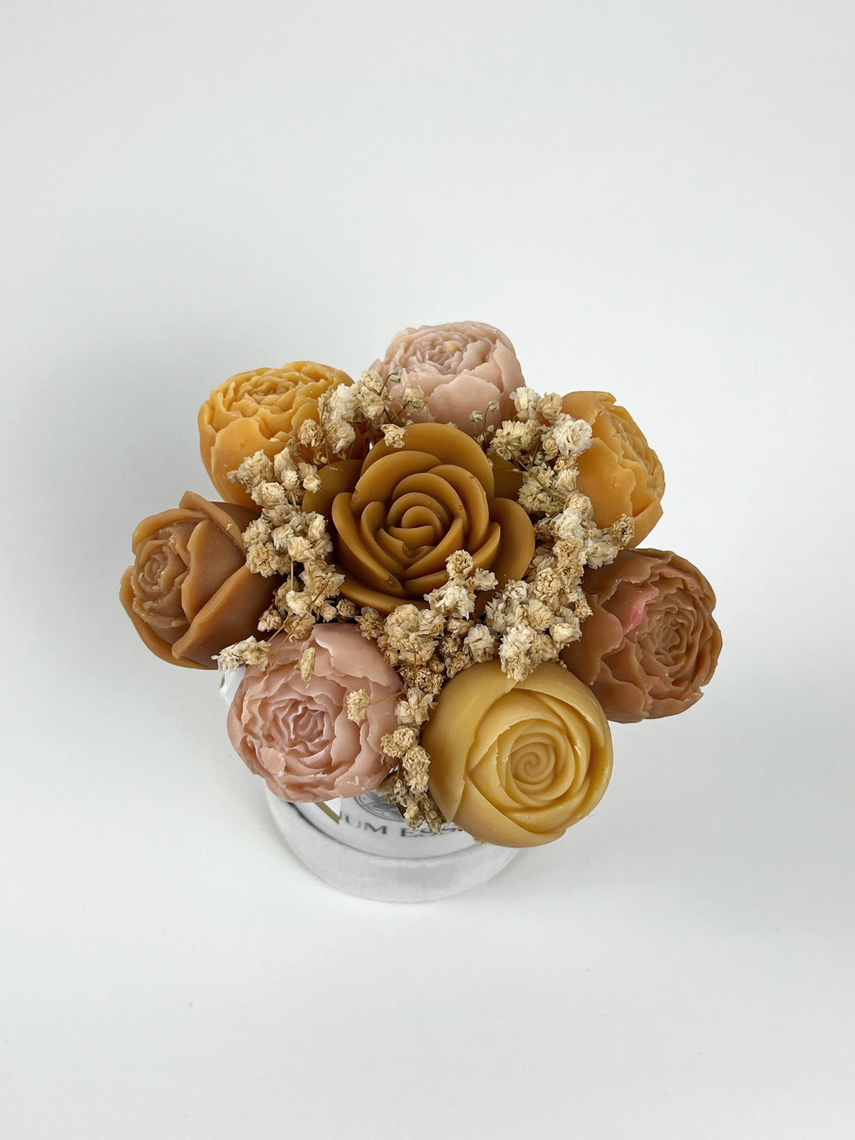 Golden Autumn Candle Bouquet