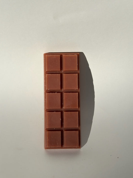 Wax Melt Chocolate Bar in Brown Colour