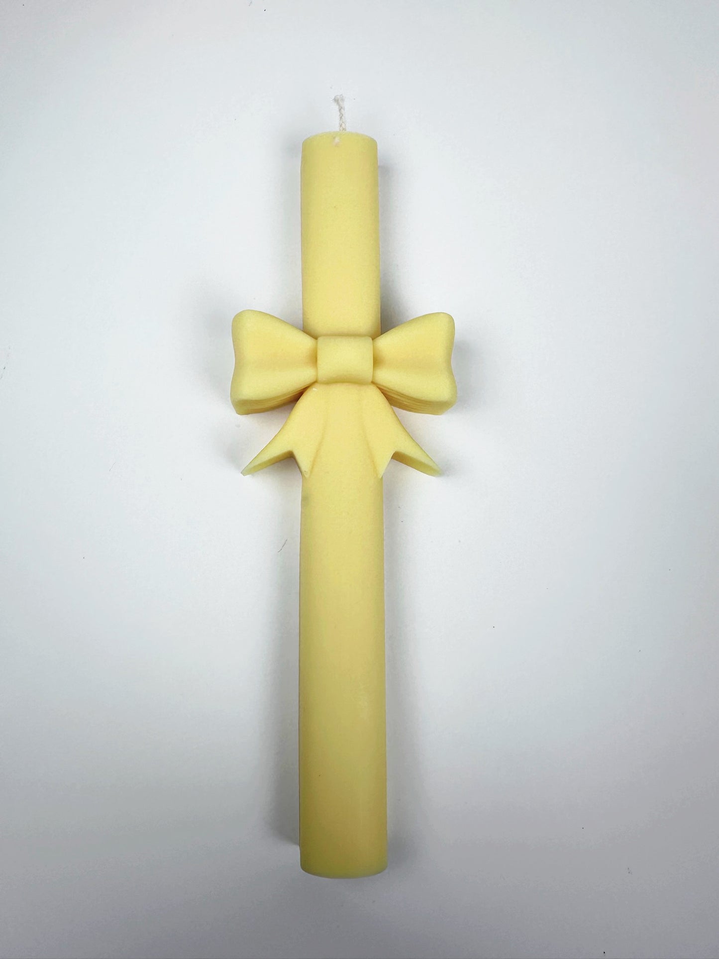 Bow Easter Candle
