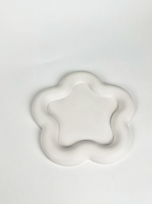 Handmade Star Jesmonite Tray