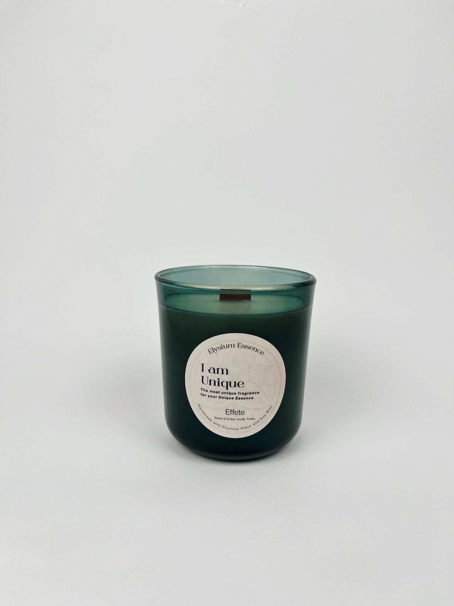 “I Am Unique” Affirmation Scented Soy Candle – Effete Scent, 200g