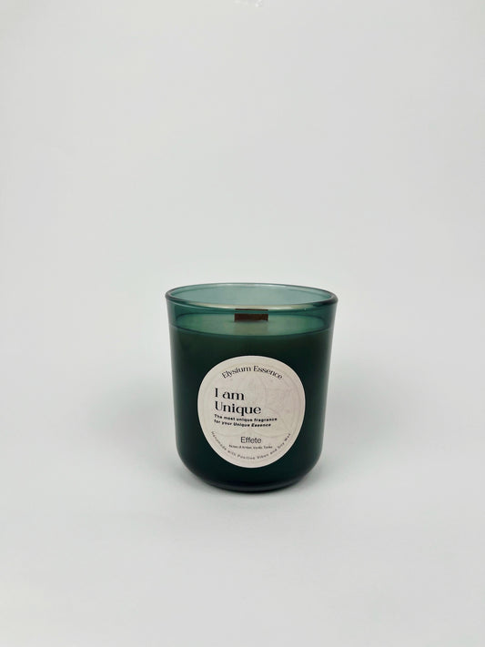 “I Am Unique” Affirmation Scented Soy Candle – Effete Scent, 200g