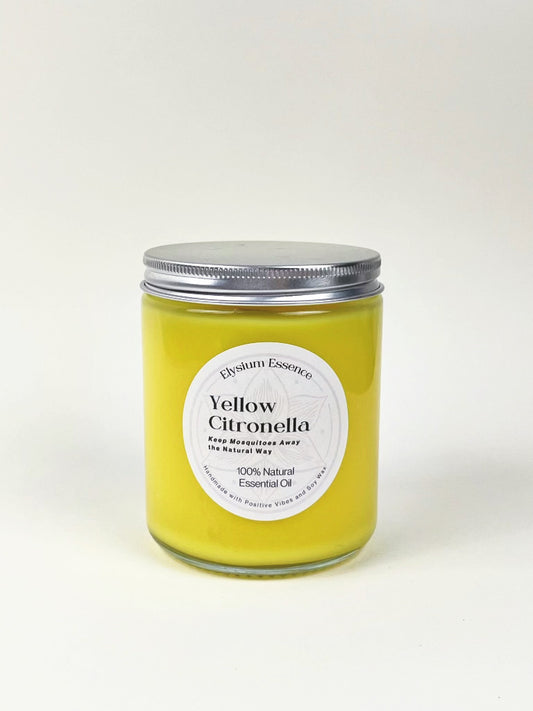 Citronella Candle 190g - 100% Essential Oil
