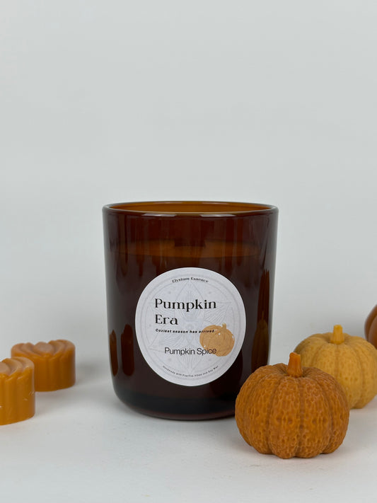 Pumpkin Spice Autumn Collection Amber Jar