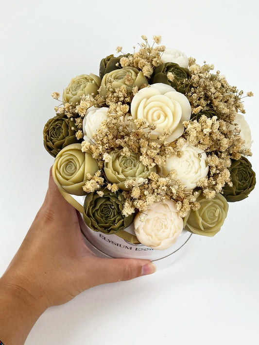 Green White Autumn Bouquet | Elysium Essence