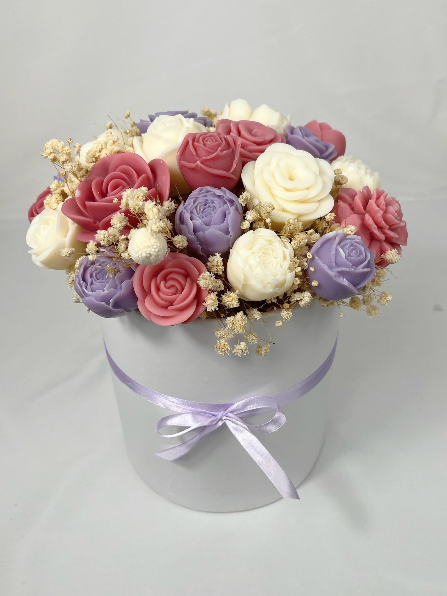 Wax Melt Flower Bouquet – Blackberry & Peach