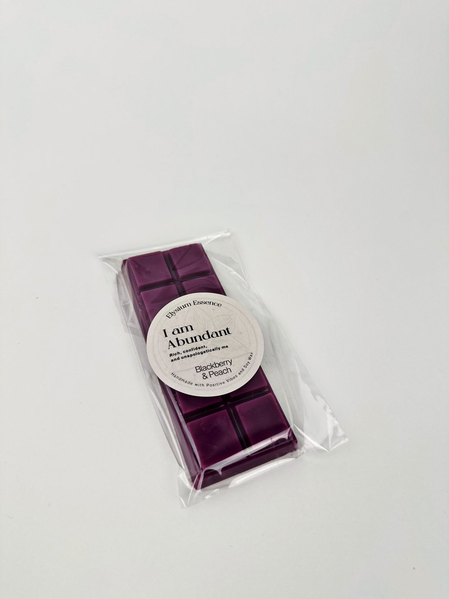 Blackberry & Peach Wax Melt Bar 50g - Premium Collection
