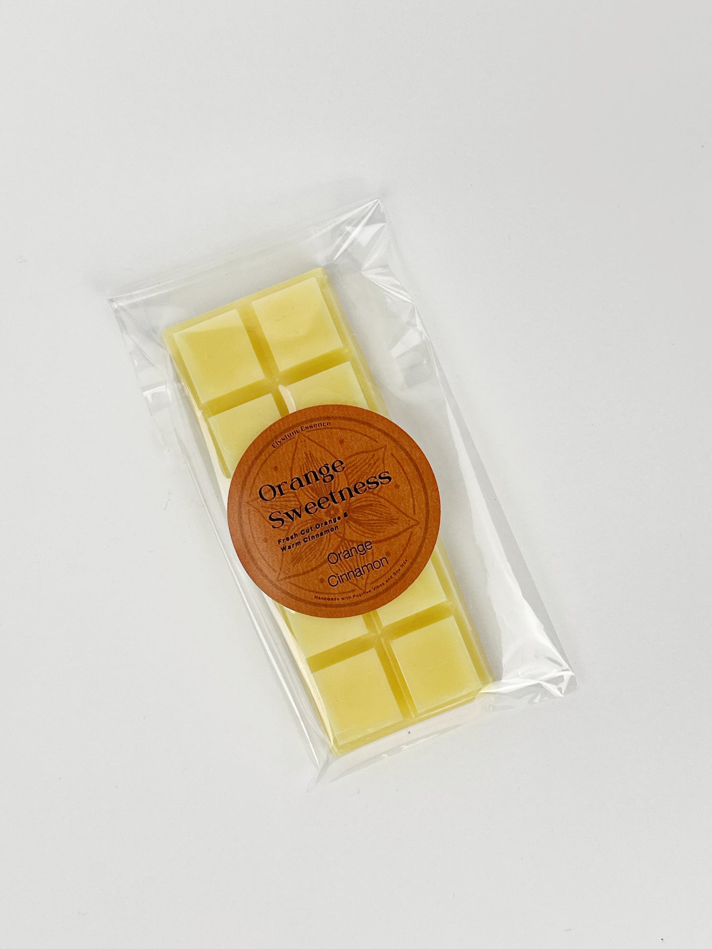 Orange Cinnamon Wax Melt Bar 50g - Winter Collection