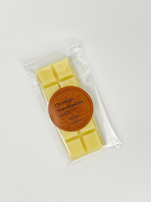 Orange Cinnamon Wax Melt Bar 50g - Winter Collection