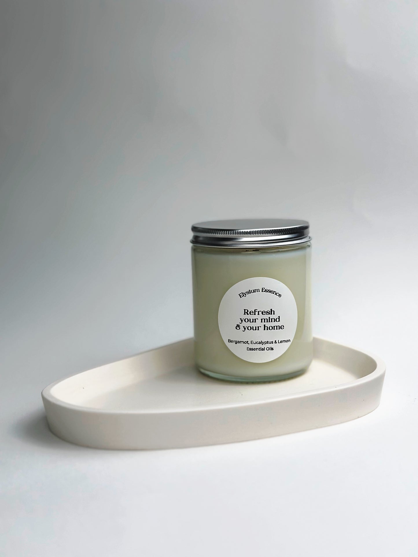 Refresh & Focus Essential Oil - 200g Candle