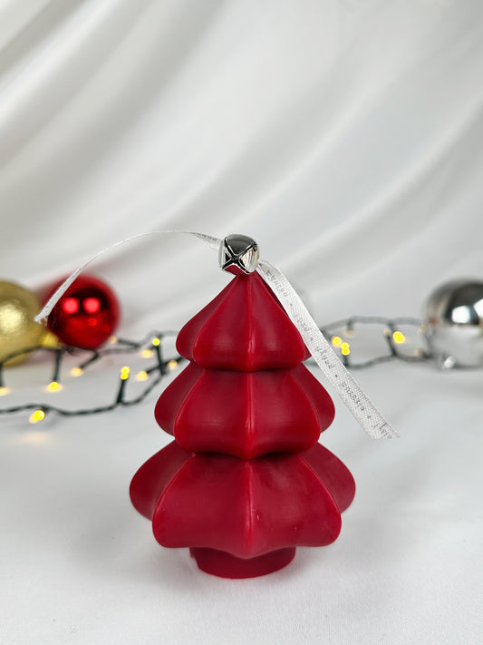 Bubble Christmas Tree in Red & White