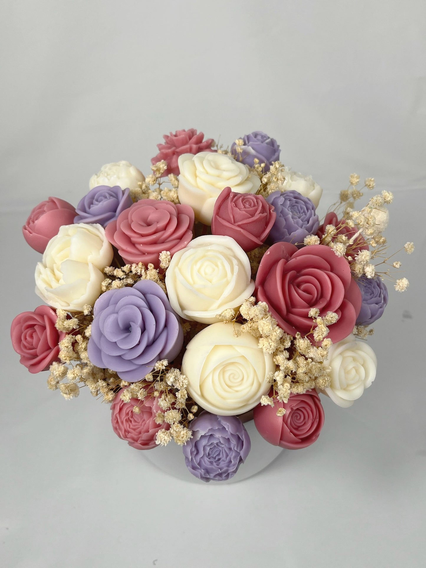Pink & Purple Candle Bouquet