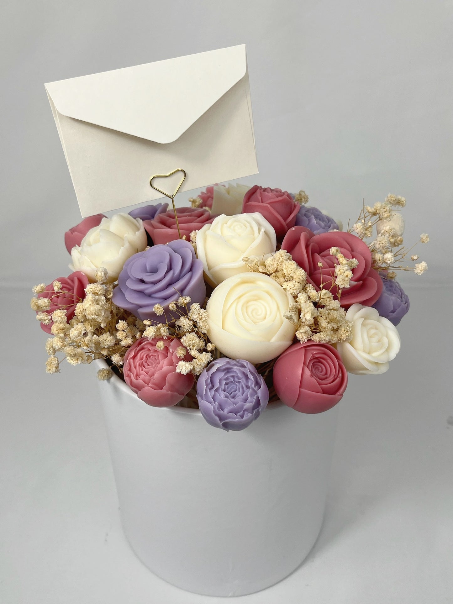Wax Melt Flower Bouquet & Peach Scent