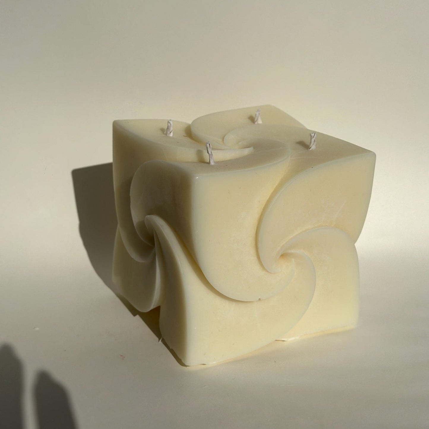 Scented Flower Cube Candle