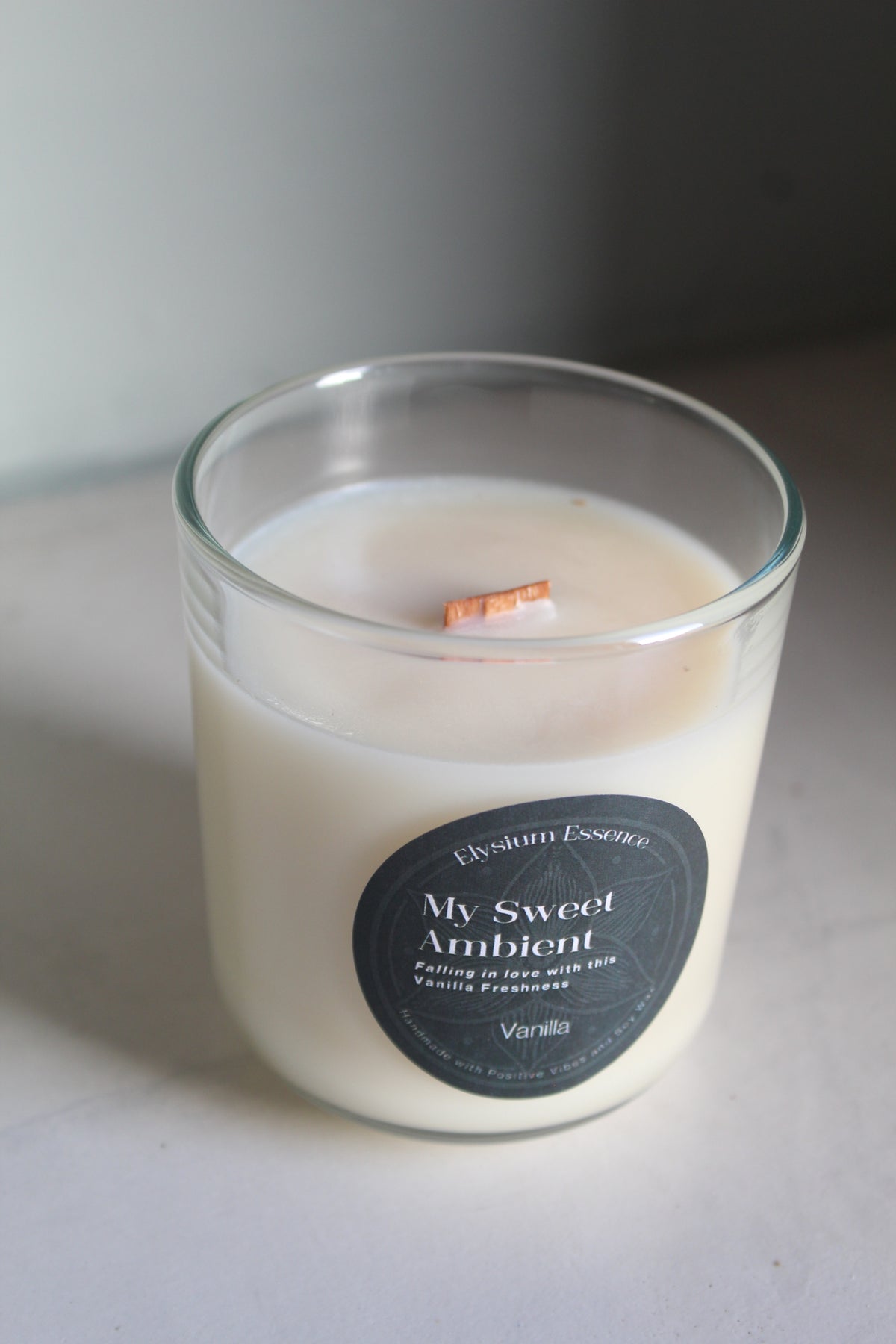'My Sweet Ambient' - Vanilla Soy Candle 200g