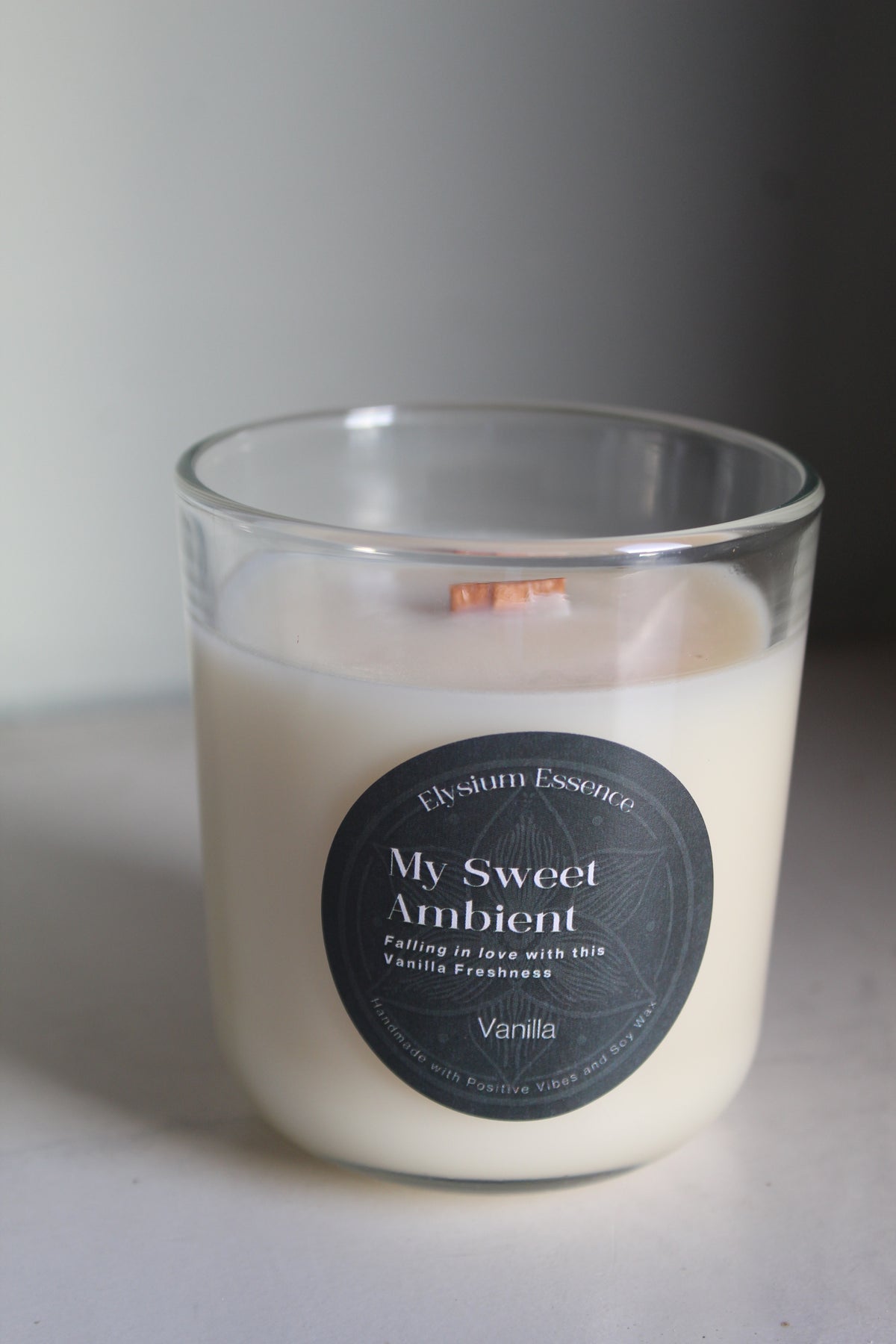 'My Sweet Ambient' - Vanilla Soy Candle 200g
