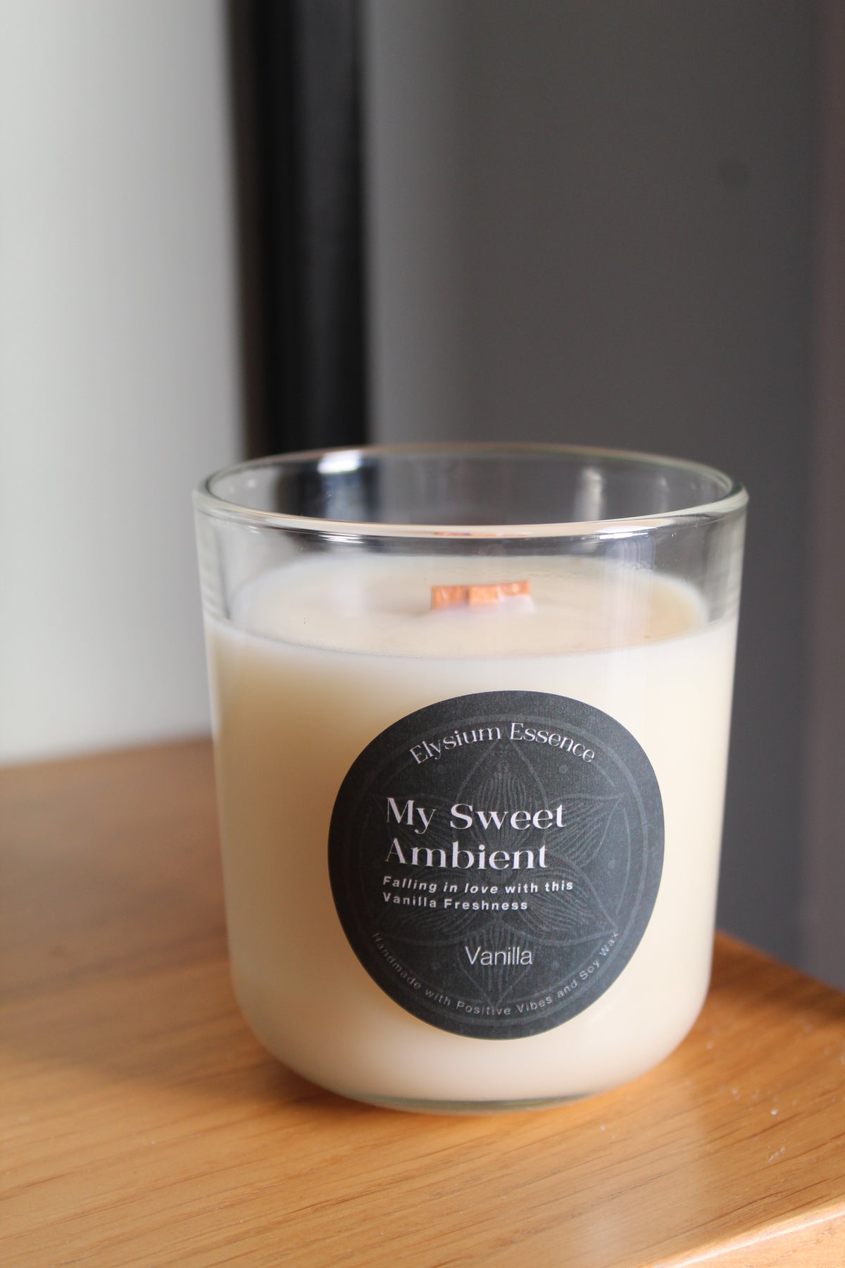 'My Sweet Ambient' - Vanilla Soy Candle 200g