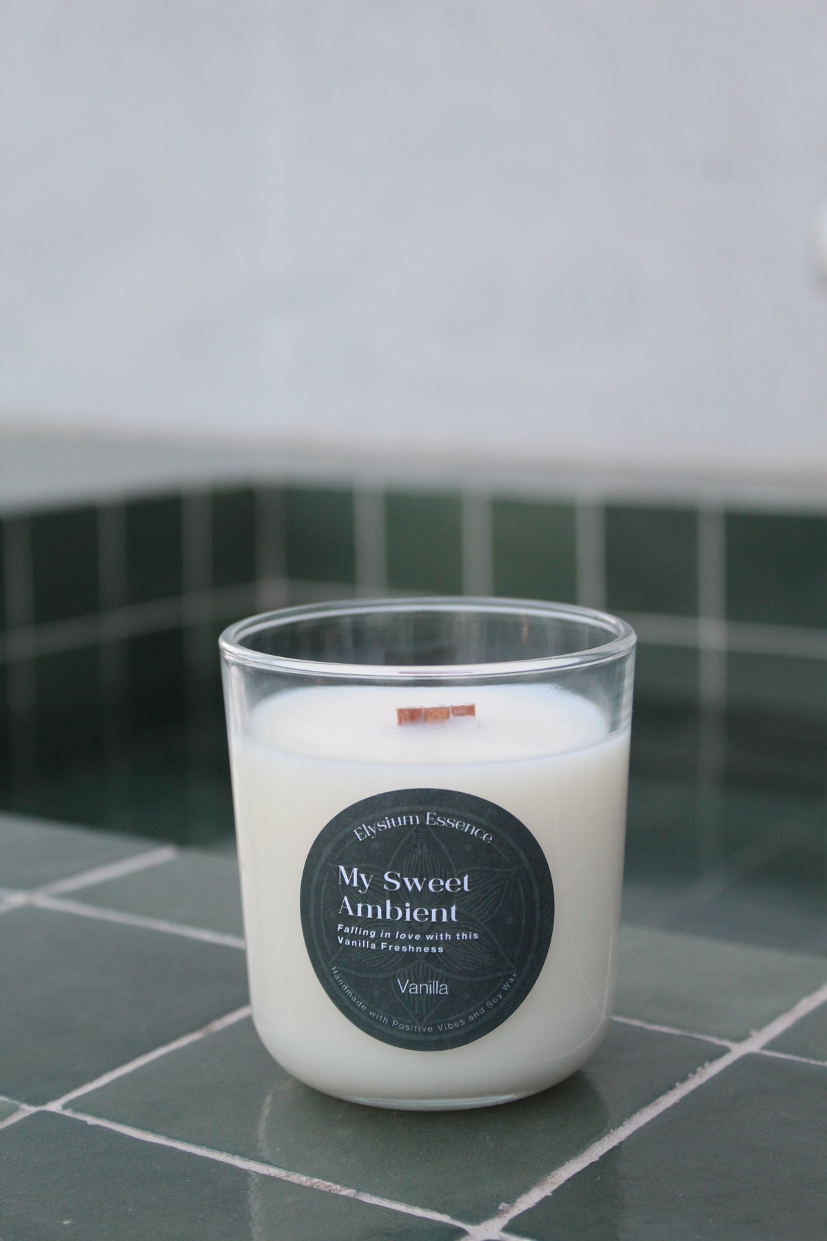 'My Sweet Ambient' - Vanilla Soy Candle 200g