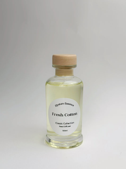 100ml Fresh Cotton Reed Diffuser for Long-Lasting Home Scent